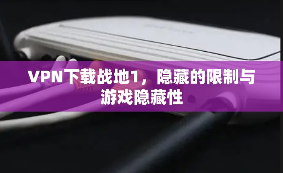 VPN下载战地1,隐藏的限制与游戏隐藏性 VPN下载战地1,隐藏的限制与游戏隐藏性