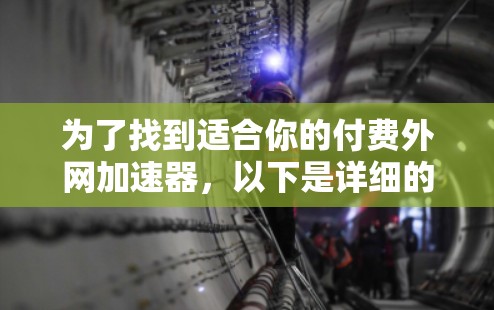 为了找到适合你的付费外网加速器，以下是详细的建议步骤
