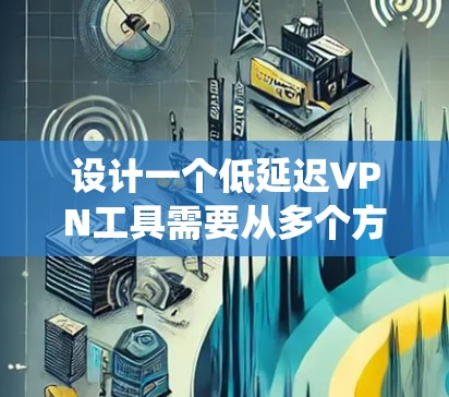 设计一个低延迟VPN工具需要从多个方面入手,以确保用户体验良好。以下是一个系统化的步骤指南 设计一个低延迟VPN工具需要从多个方面入手,以确保用户体验良好。以下是一个系统化的步骤指南