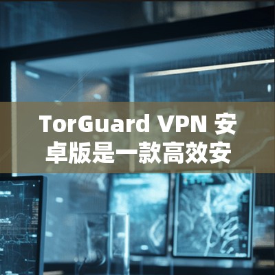 TorGuard VPN 安卓版是一款高效安全的VPN客户端