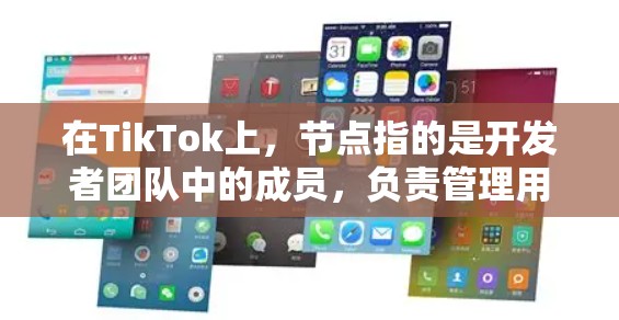 在TikTok上，节点指的是开发者团队中的成员，负责管理用户、内容、算法和社区等方面。这些节点包括用户管理、内容管理、广告管理、社区管理等，每个节点都有特定的功能和职责