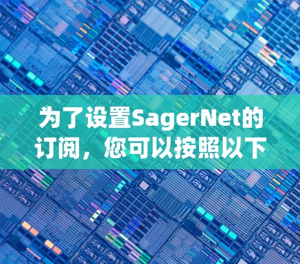 为了设置SagerNet的订阅，您可以按照以下步骤操作