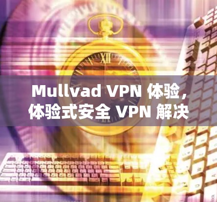 Mullvad VPN 体验，体验式安全 VPN 解决方案