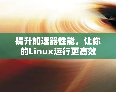 提升加速器性能，让你的Linux运行更高效